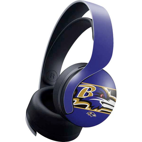NFL Baltimore Ravens Zone Block PULSE 3D Wireless Headset for PS5 Skin