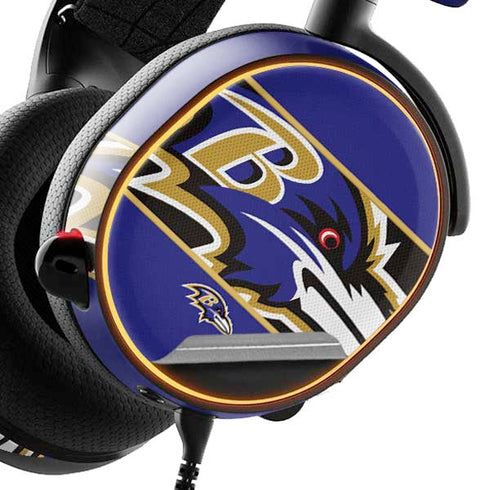 NFL Baltimore Ravens Zone Block SteelSeries Arctis 3 Skin