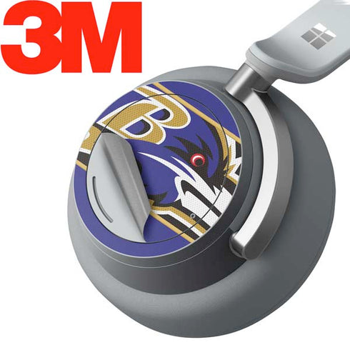 NFL Baltimore Ravens Zone Block Surface Headphones Skin