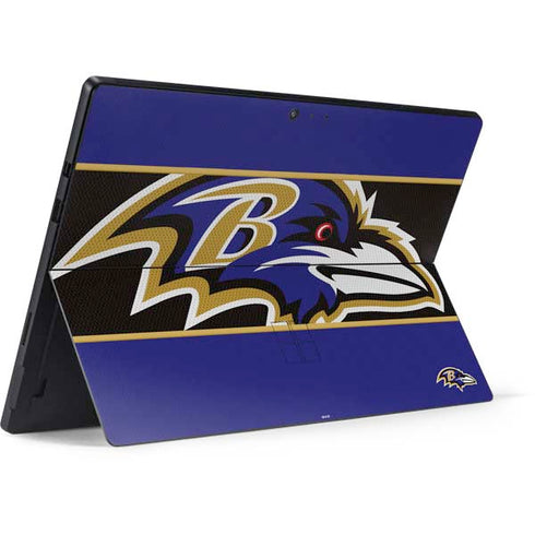 NFL Baltimore Ravens Zone Block Surface Pro 6 Skin