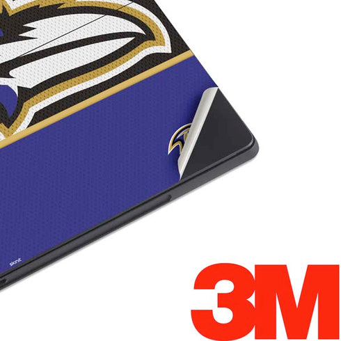 NFL Baltimore Ravens Zone Block Surface Pro 6 Skin