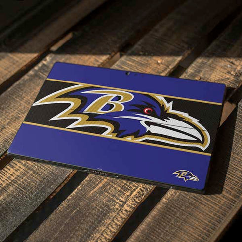 NFL Baltimore Ravens Zone Block Surface Pro 6 Skin