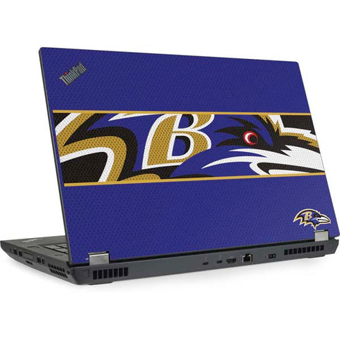 NFL Baltimore Ravens Zone Block Lenovo ThinkPad Skin
