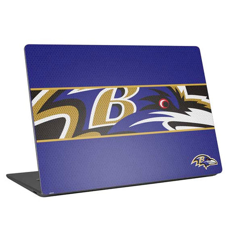 NFL Baltimore Ravens Zone Block Universal Laptop 15in (12.2 x 8.8in) Skin