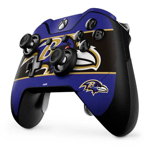 NFL Baltimore Ravens Zone Block Xbox One Elite Controller Skin