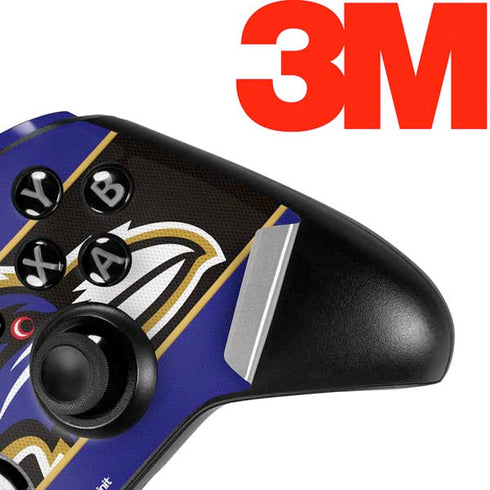 NFL Baltimore Ravens Zone Block Xbox One Elite Controller Skin