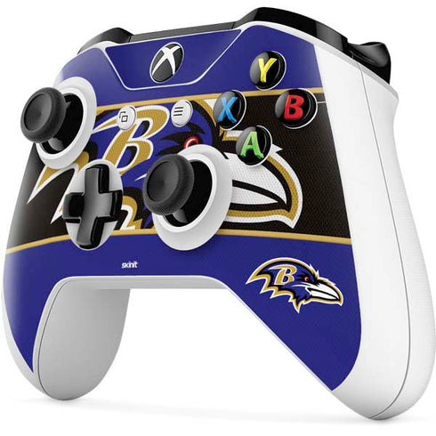 NFL Baltimore Ravens Zone Block Xbox One S Controller Skin