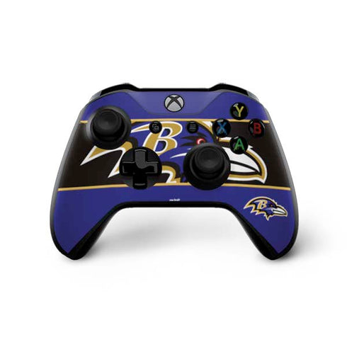 NFL Baltimore Ravens Zone Block Xbox One X Bundle Skin