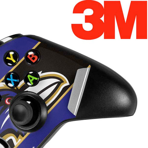 NFL Baltimore Ravens Zone Block Xbox One X Controller Skin