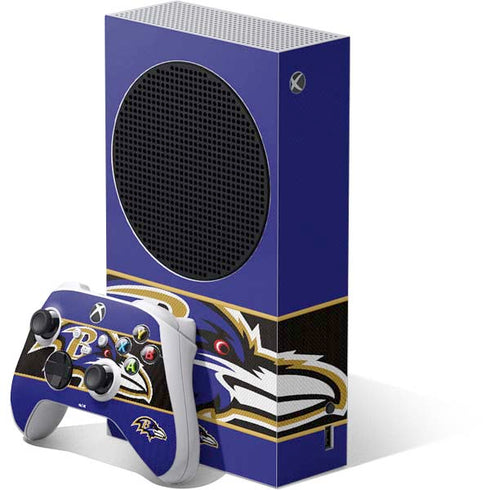 NFL Baltimore Ravens Zone Block Xbox Series S Bundle Skin