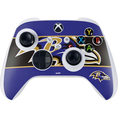 NFL Baltimore Ravens Zone Block Xbox Series S Controller Skin