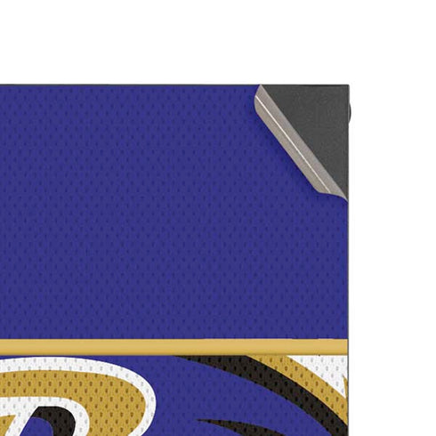 NFL Baltimore Ravens Zone Block Xbox Series X Console Skin