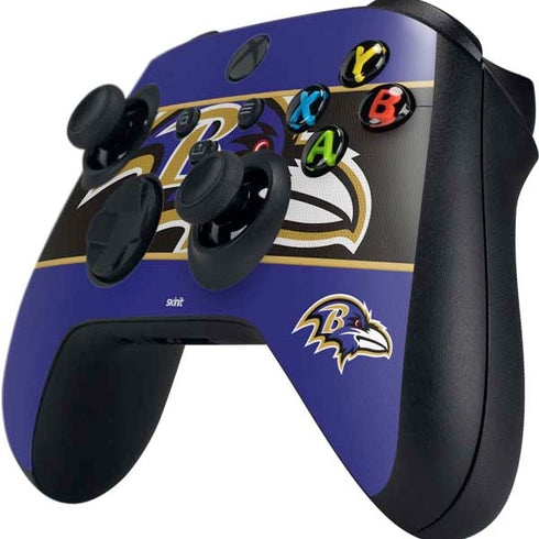 NFL Baltimore Ravens Zone Block Xbox Series X Controller Skin