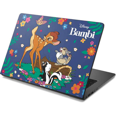 Disney Bambi and Friends Dell Chromebook Skin