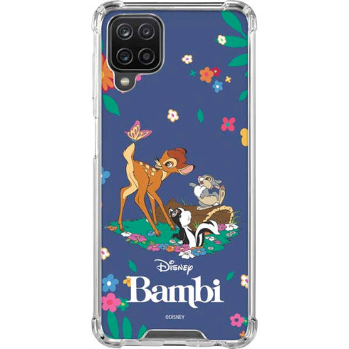 Disney Bambi and Friends Galaxy A12 Clear Case