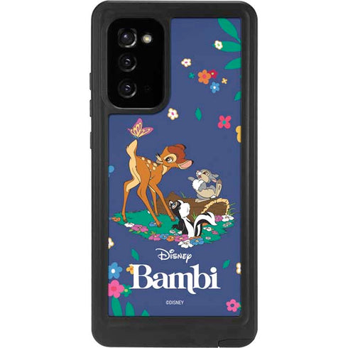 Disney Bambi and Friends Galaxy Note20 5G Waterproof Case