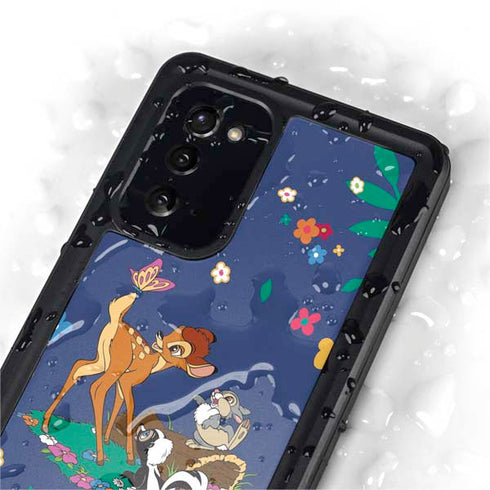 Disney Bambi and Friends Galaxy Note20 5G Waterproof Case