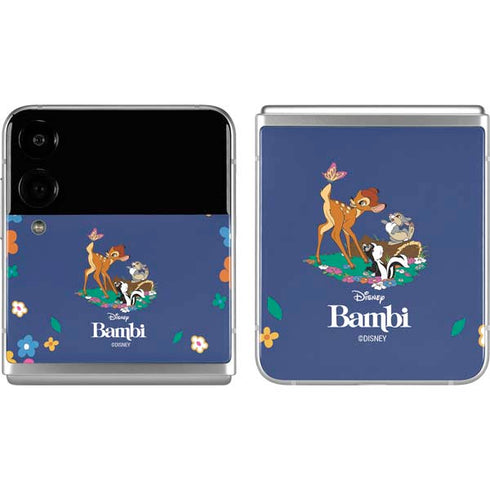 Disney Bambi and Friends Galaxy Z Flip4 5G Skin
