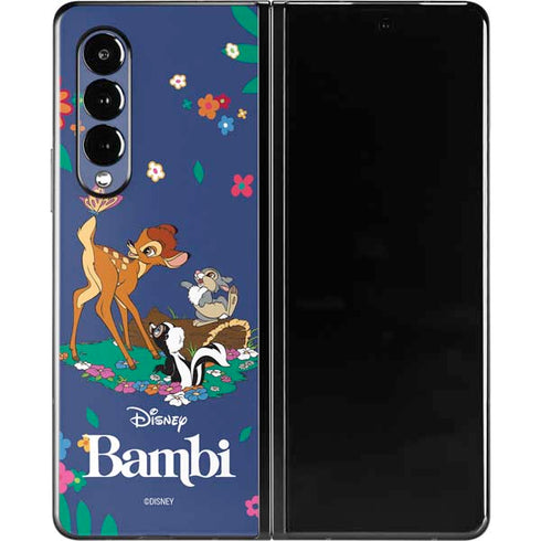 Disney Bambi and Friends Galaxy Z Fold3 5G Skin