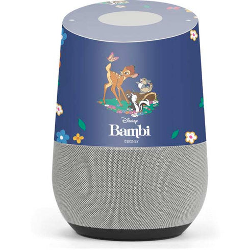 Disney Bambi and Friends Google Home Skin