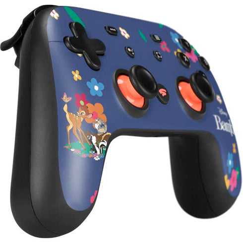 Disney Bambi and Friends Google Stadia Controller Skin
