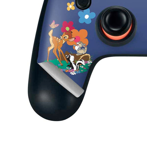 Disney Bambi and Friends Google Stadia Controller Skin