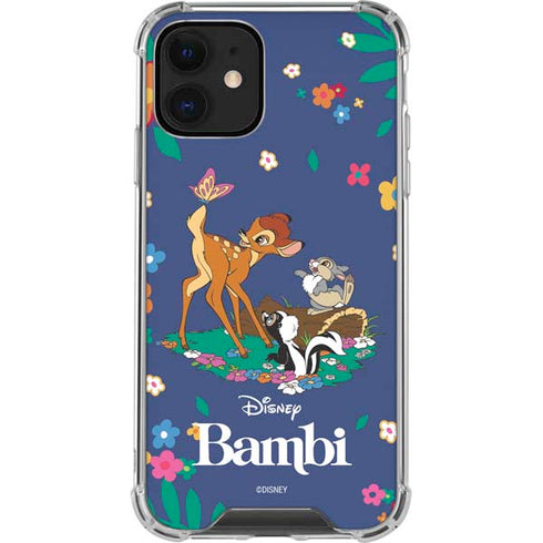 Disney Bambi and Friends iPhone 12 Clear Case