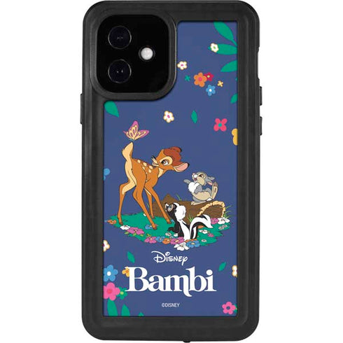 Disney Bambi and Friends iPhone 12 Waterproof Case