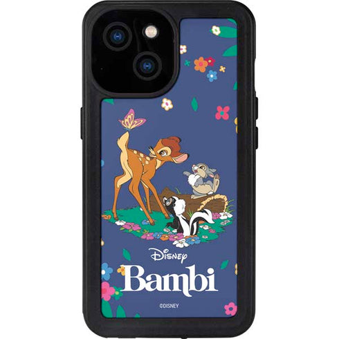 Disney Bambi and Friends iPhone 13 Mini Waterproof Case