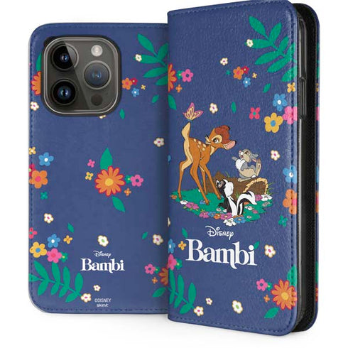 Disney Bambi and Friends iPhone 14 Pro Folio Case