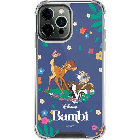 Disney Bambi and Friends iPhone 14 Pro Max Clear Case