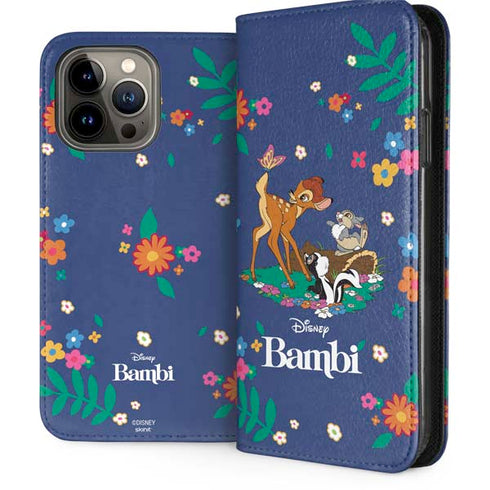 Disney Bambi and Friends iPhone 15 Pro Max Folio Case