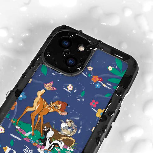 Disney Bambi and Friends iPhone 15 Waterproof Case