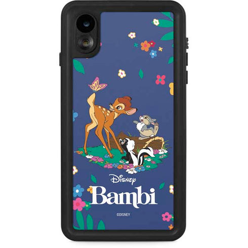 Disney Bambi and Friends iPhone XR Waterproof Case