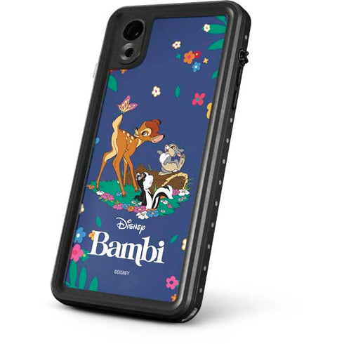 Disney Bambi and Friends iPhone XR Waterproof Case