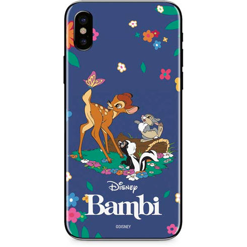 Disney Bambi and Friends iPhone XS Skin