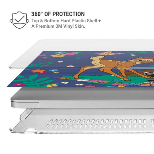Disney Bambi and Friends MacBook Air 15in (2023-2025) Case plus Skin