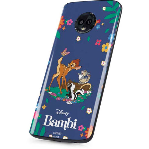 Disney Bambi and Friends Moto G6 Skin