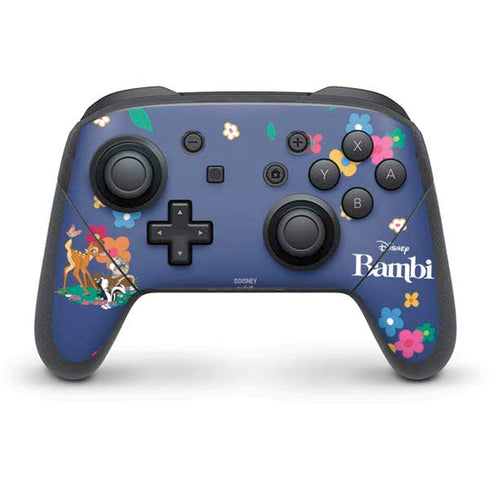 Disney Bambi and Friends Nintendo Switch Pro Controller Skin
