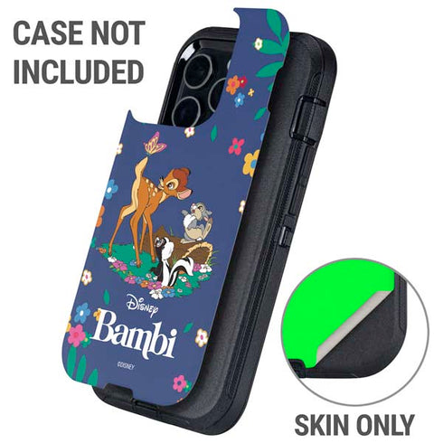 Disney Bambi and Friends Otterbox Defender iPhone Skin