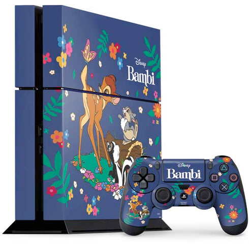 Disney Bambi and Friends PS4 Console and Controller Bundle Skin