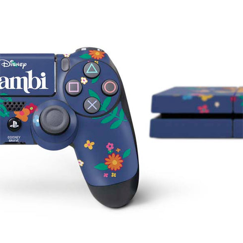 Disney Bambi and Friends PS4 Console and Controller Bundle Skin