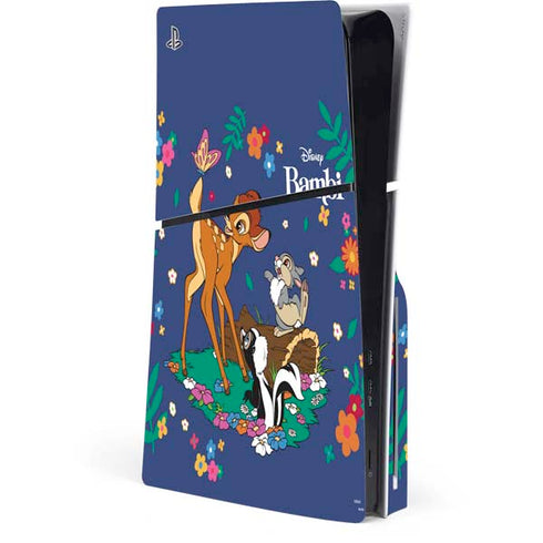 Disney Bambi and Friends PS5 Slim Disk Console Skin