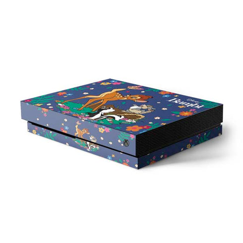 Disney Bambi and Friends Xbox One X Console Skin