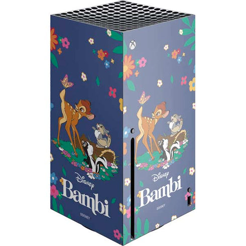 Disney Bambi and Friends Xbox Series X Console Skin