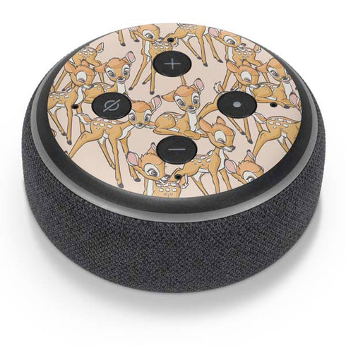 Disney Bambi Character Pattern Amazon Echo Dot Skin