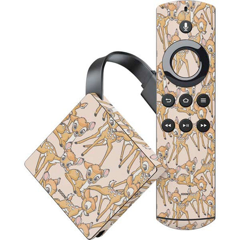 Disney Bambi Character Pattern Amazon Fire TV Skin