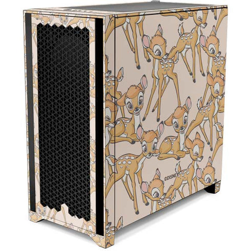 Disney Bambi Character Pattern Corsair 4000D Tempered Glass Mid-Tower ATX Case Skin