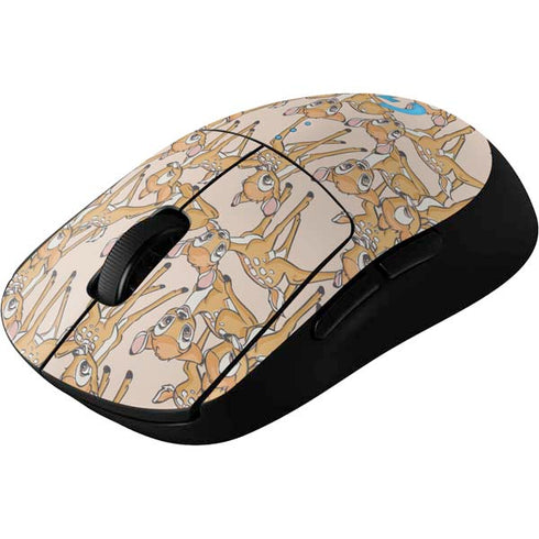 Disney Bambi Character Pattern G Pro Wireless Gaming Mouse Skin