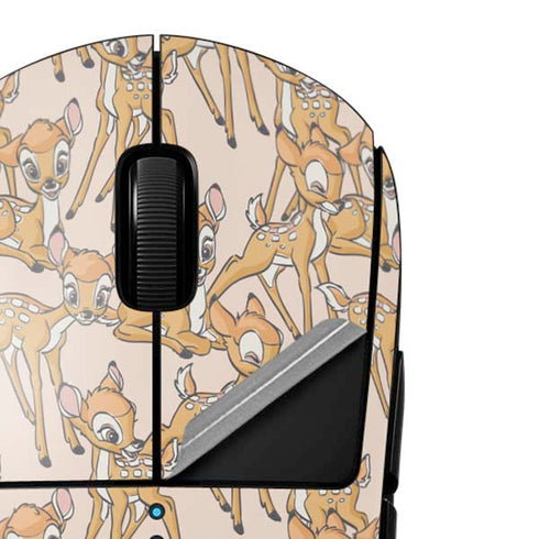 Disney Bambi Character Pattern G Pro Wireless Gaming Mouse Skin